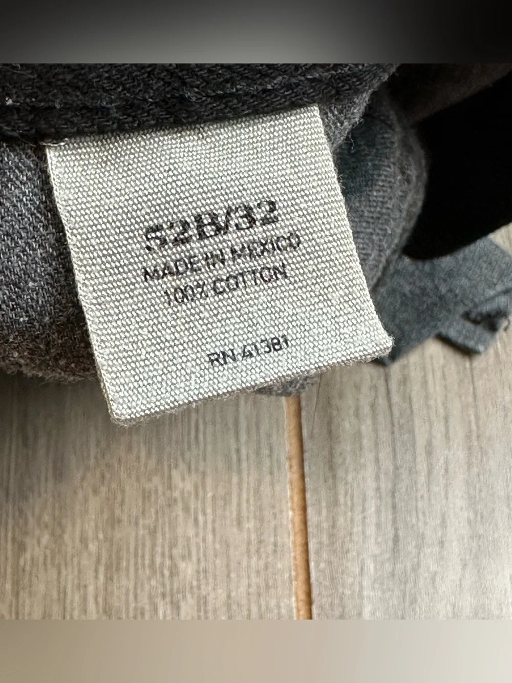 Polo Ralph Lauren Classic 867 Jeans 50x30 BIG (tag 52Bx32) Cotton Black